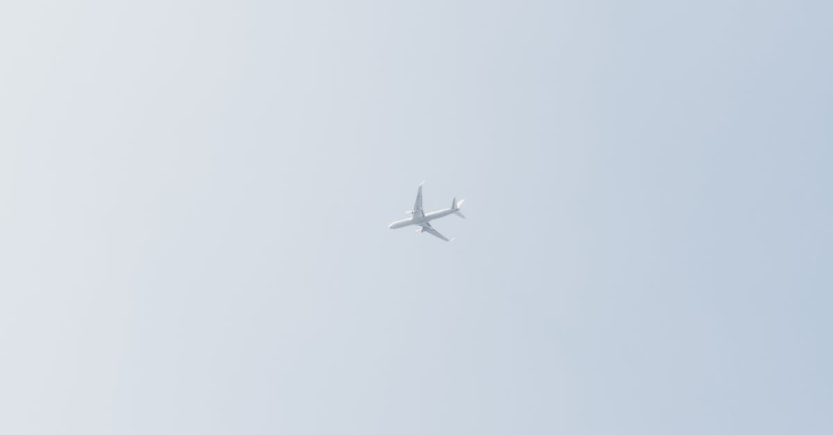 A plane flying in the sky